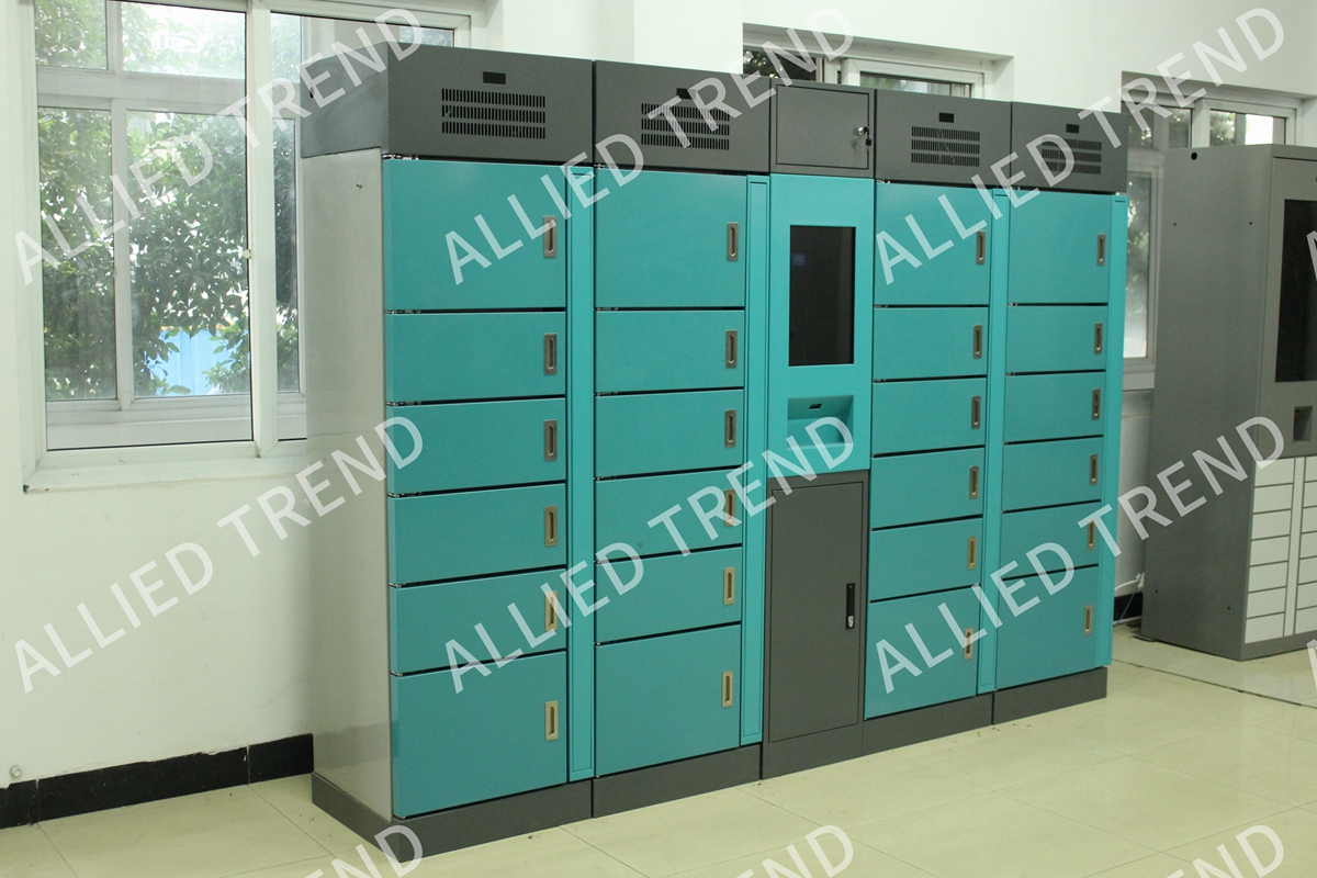 Exterior of Cold-Chain lockers